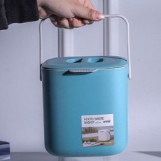 藍色貿易 廚餘桶 3L, 1個, 藍色