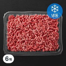 고기설계소 점보 양민찌 다짐육 (냉동), 6개, 1kg