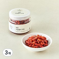 올가의키친 제주 무말랭이 무침, 400g, 3개