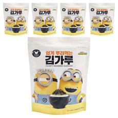 만전김 미니언즈 쉽게 뿌려먹는 김가루, 150g, 5개