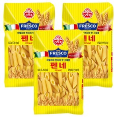 오뚜기프레스코 펜네, 500g, 3개