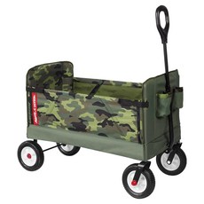 RADIO FLYER 迷彩先鋒三合一 全地形折疊拖車, 迷彩