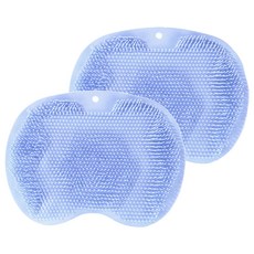 여니팩토리 미끄럼방지 풋브러쉬 패드 블루, 2개, 160g