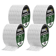 高亮度反光膠帶, 4個, 銀