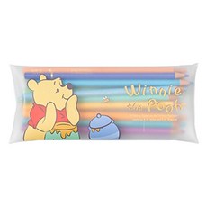 Winnie the Pooh 小熊維尼 磨砂果凍色鉛筆組 12色 20 x 18.5cm, 維尼, 1組