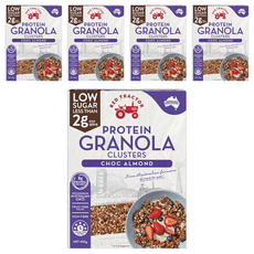 RED TRACTOR 紅色拖拉機 低糖烘烤堅果穀物燕麥片 巧克力杏仁, 450g, 5個