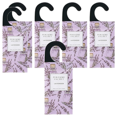 AHOYE 掛片式衣櫃消異味衣物香氛 香氛袋 香氛片 香薰片, 薰衣草, 20g, 6個