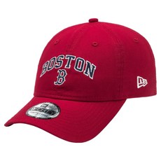 뉴에라 아동용 MLB 보스턴 레드삭스 트레이닝 아치 언스트럭쳐 면 볼캡 14666487