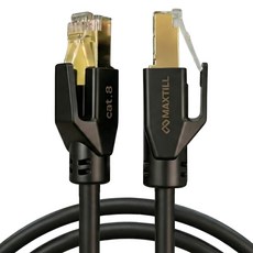 맥스틸 MC-CAT8 초고속 40Gbps 게이밍 인터넷 랜케이블 랜선, 혼합색상, 1개, 3m