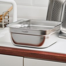 Casabeni 不鏽鋼方形洗碗槽, 1個, 單一顏色