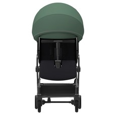 와이업 기내반입 지니 제로2 휴대용 유모차, 프레임(블랙), 시트(블랙), 캐노피(올리브)