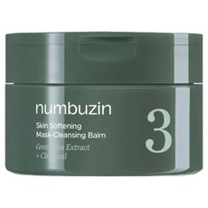 넘버즈인 3번 녹차숯 모공말끔 클렌징팩밤, 85g, 1개