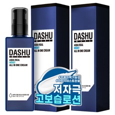 다슈 맨즈 아쿠아 리얼 모이스트 올인원 크림, 153ml, 2개