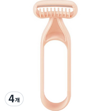 라젠다 다리털 여성용 면도기 피치, 1개입, 4개