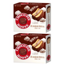 ORION 好麗友 巧克力派之家 巧克力與奶油, 2個, 408g