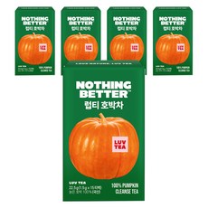 럽티 호박차, 1.5g, 15개입, 5개