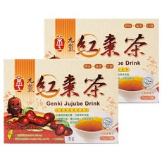 京工 元氣紅棗茶, 2盒, 10g