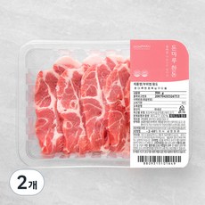 돈마루 한돈 목심 구이용 (냉장), 500g, 2개