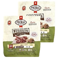 Primal Pet Foods 原獵生食 成犬用凍乾主食磚 羊肉口味, 羊肉, 155g, 2包