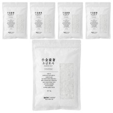 바스참 다이아몬드솔트 입욕제 내추럴, 1kg, 5개