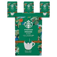 STARBUCKS 星巴克 濾掛式家常咖啡, 9g, 5包, 4盒