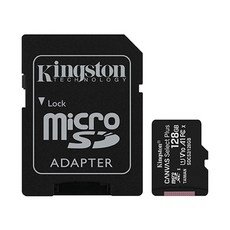 Kingston 金士頓 Micro SDXC 記憶卡 128GB 100MB/s A1等級, 1個