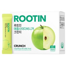 Rootin 蘋果醋脆粒 20條入, 1盒, 19.8g