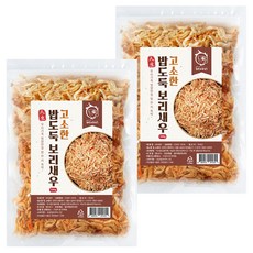 해야미 고소한 밥도둑 보리새우, 200g, 2개