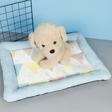 디키포펫 첼시 반려동물 쿨매트, 블루, 1개