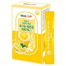 로엘 웰업 데일리 톡톡 유기농 레몬즙 14p, 280g, 1개