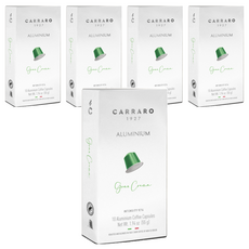 까라로 네스프레소 호환 캡슐 알루라인 그란 크레마, 5.5g, 10개입, 5개