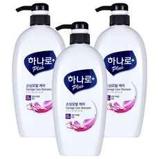 Aekyung Plus受損髮質護理洗髮精 680ml, 3個