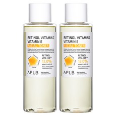 APLB 視黃醇維他命C&E臉部化妝水, 2瓶, 160ml