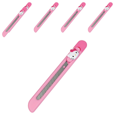 buyhearts 口袋美工刀 P-HKCT 小, 6個, Hello Kitty
