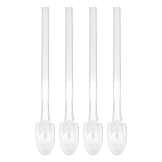 bargogo 巴果果 多功能吸管四件組 POOB-31-C-Set of 4 透明色, 1組, 4件