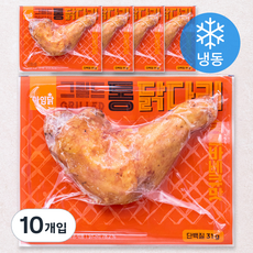 아임닭 그릴드 통 닭다리 숯불바베큐맛 (냉동), 170g, 10개입