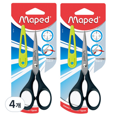 Maped 刺繡手工藝剪刀, 黑色, 4個
