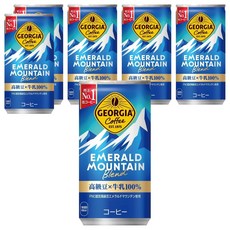 Georgia 喬亞 日本原裝翡翠山咖啡, 185ml, 6個