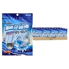 minono 米諾諾 扁線牙線棒, 7cm, 60支, 12包