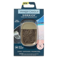 YANKee CANDLe Sidekick 車用芳香劑 遮陽板夾, 1個, 粉紅沙灘