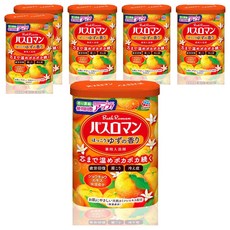 바스로망 입욕제 유자, 600g, 6개