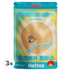 月亮餅乾 熱託斯, 3個, 120g