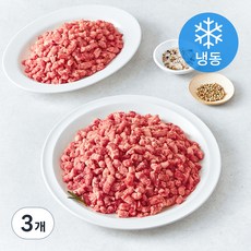 미트코리아 미국산 삼겹 양지 다짐육 (냉동), 2.5kg, 3개
