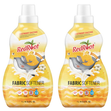 레드루트 유아 섬유유연제 바닐라코튼향 플러스 본품, 1L, 1개입, 2개