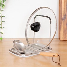 折疊式不鏽鋼烹飪工具架, 1個, 混色