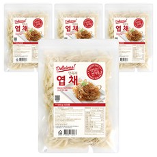해맑은푸드 연육채 엽채, 500g, 4개