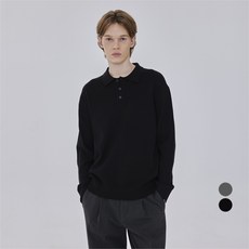 MIND BRIDGE 男女通用Dogood柔軟針織布領子針織衫 MZKT7121