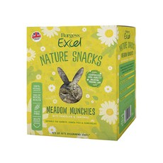 Burgess 伯爵 Excel 草甸草磚 蒲公英+洋甘菊口味 兔子/龍貓/天竺鼠適用 高纖維幫助磨牙, 1kg, 1盒