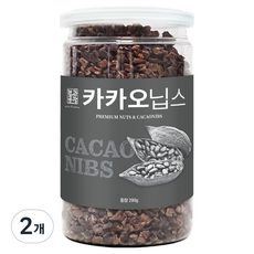 견과공장 카카오닙스 통형, 290g, 2개