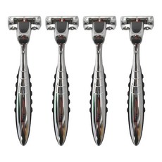 KAI 貝印 男用 4刀刃 刮鬍刀 KR4-1S, 4支, 1入